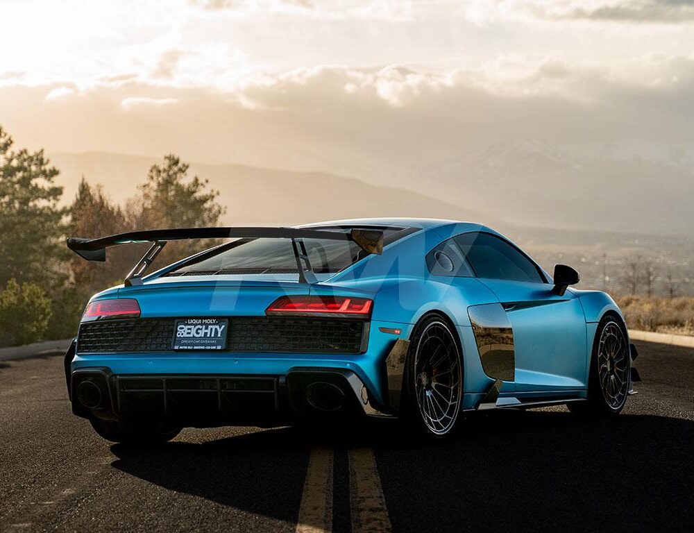 Alternative view of RW Carbon Audi R8 4S Facelift Carbon Fiber Rear Diffuser 2019+
