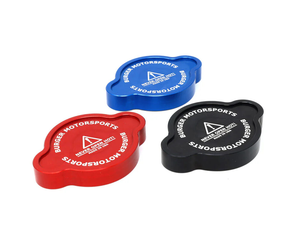 BMS Billet Radiator Cap Upgrade for Subaru WRX, STI, & Legacy