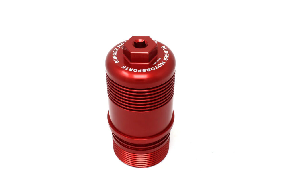 BMS Magnetic Billet Aluminum Oil Filter Cap for 2021+ Ford Bronco 2.7L V6 - Image 2