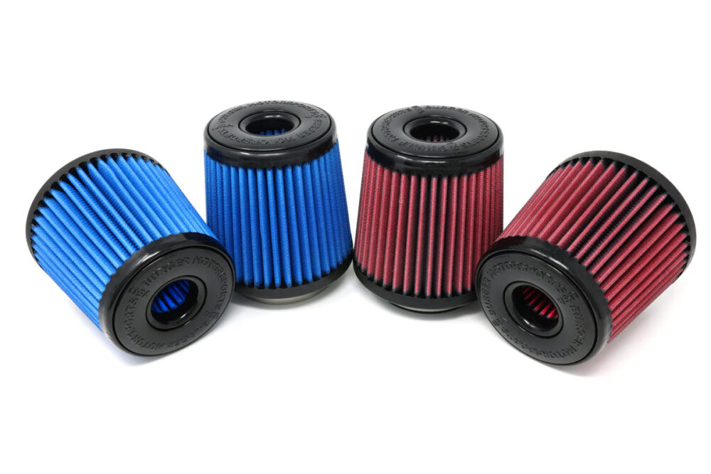 BMS Replacement Kia Stinger / Genesis Inverted Cone Filters and Clamps (Pair)