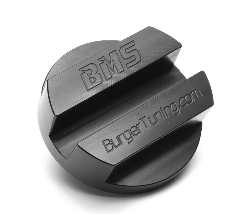 BMS Slotted Frame Rail Pinch Weld Billet Aluminum Floor Jack Pad Adapter