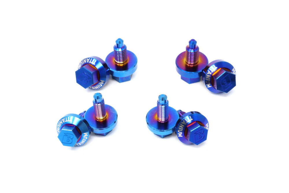 BMS Titanium Front Engine Bay Bolt Kit for G8x G2x F8x BMW