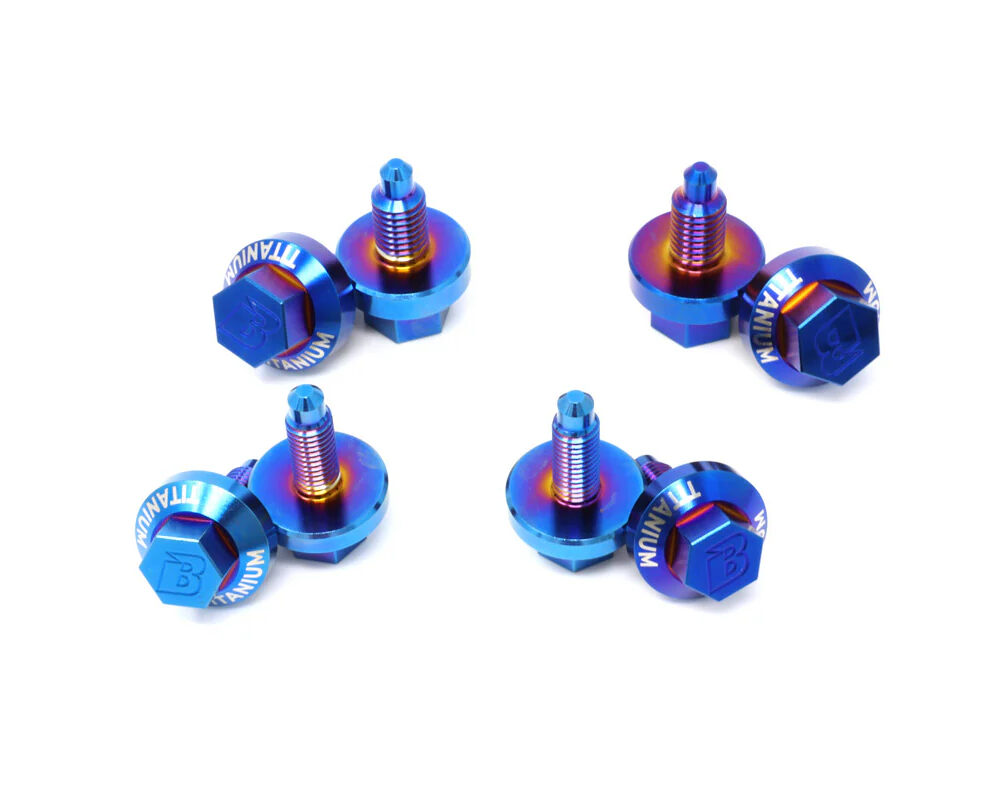 BMS Titanium Front Engine Bay Bolt Kit for G8x G2x F8x BMW
