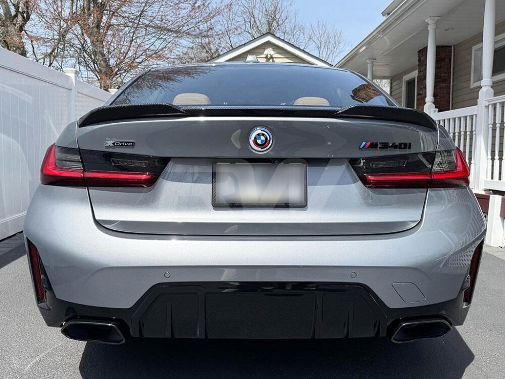 BMW G20/G80 DTM Carbon Fiber Trunk Spoiler - Image 6