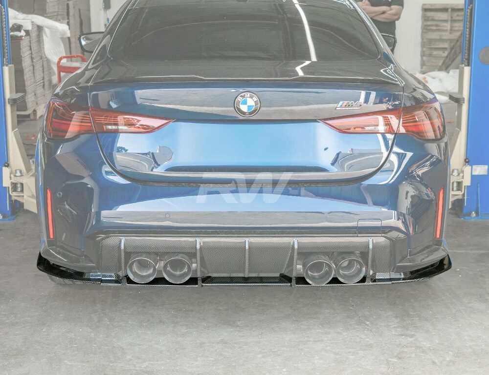 RW Carbon BMW G82 G83 M4 RWS Carbon Fiber Lower Diffuser