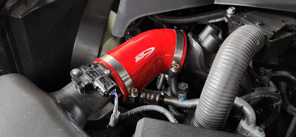 BMS Dual Silicone Intake Pipe Upgrade for 2022+ Toyota Tundra & 2023+ Toyota Sequoia 3.4L - Image 3