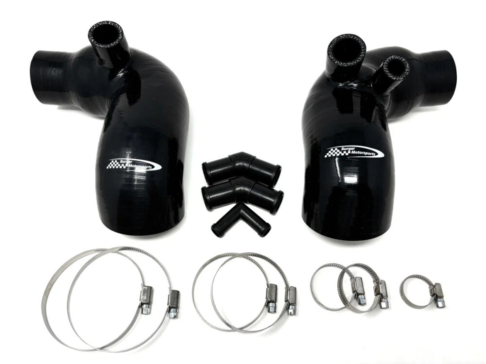 BMS High Flow Silicone Turbo Inlets for Kia Stinger/Genesis G70 3.3L - Image 2