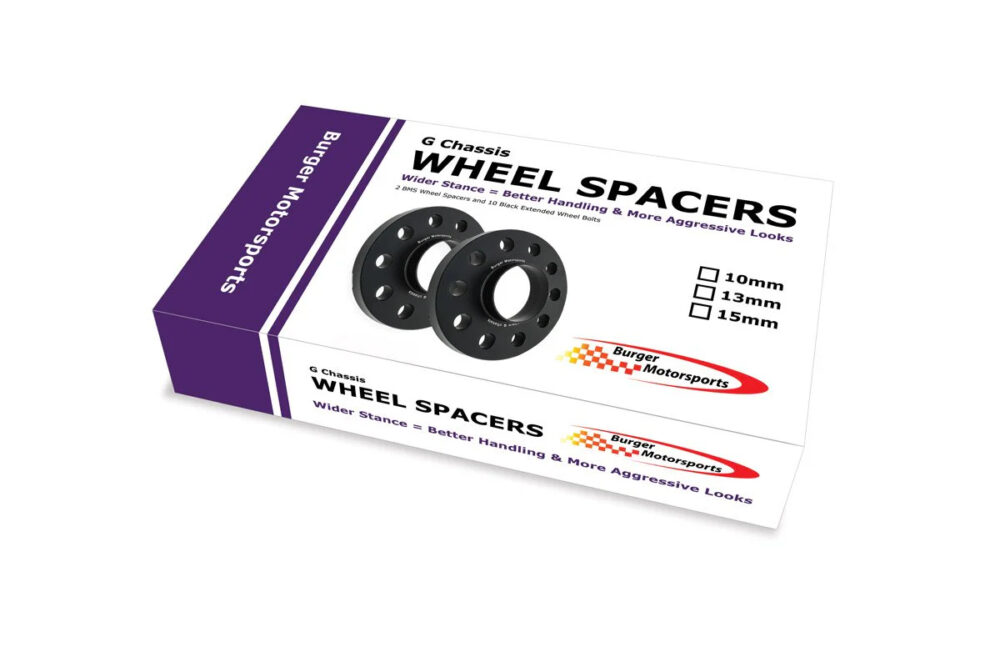 BMS F, J, U, Chassis MINI Cooper Wheel Spacers by Burger Motorsports w/10 Bolts - Image 4