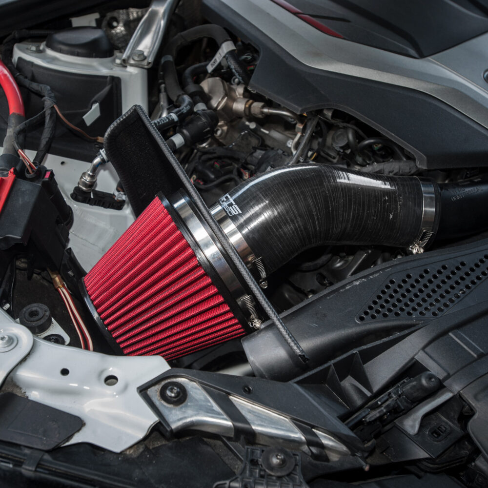 CTS TURBO B9 AUDI A4, AllRoad, A5, S4, S5, RS4, RS5 HIGH-FLOW INTAKE (6″ Velocity Stack) - Image 6