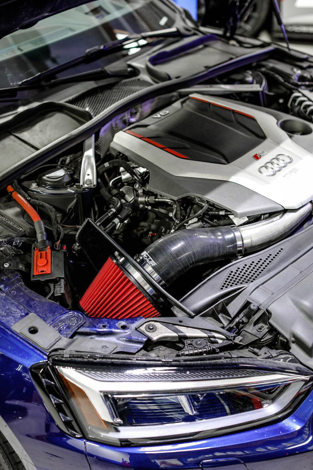 CTS TURBO B9 AUDI A4, AllRoad, A5, S4, S5, RS4, RS5 HIGH-FLOW INTAKE (6″ Velocity Stack) - Image 9