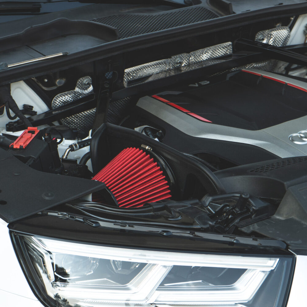 CTS TURBO B9 AUDI SQ5 HIGH-FLOW INTAKE (6″ Velocity Stack) - Image 4
