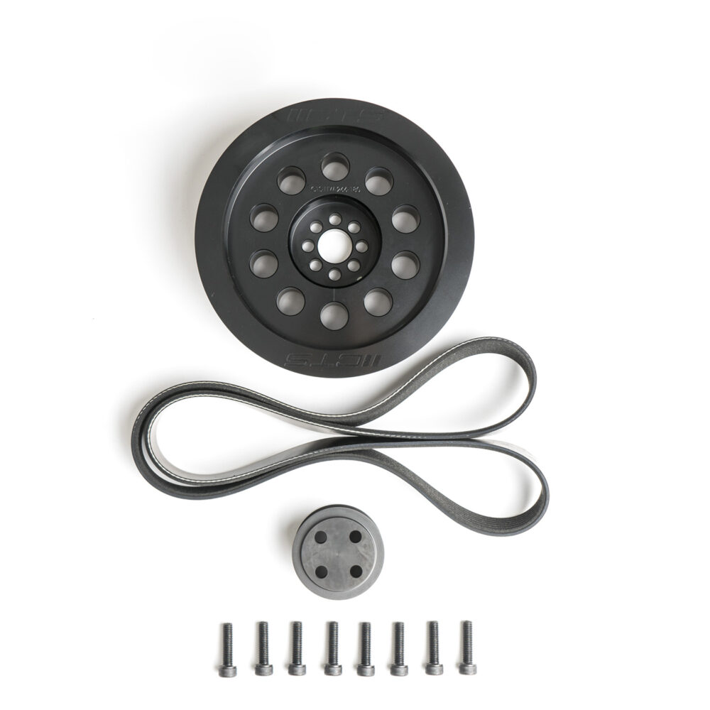 CTS Turbo 3.0T V6 Dual Pulley Upgrade Kit (Bolt-On, 180mm)
