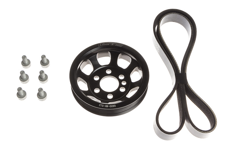 Alternative view of CTS Turbo B7 A4 FSI Crank Pulley Kit