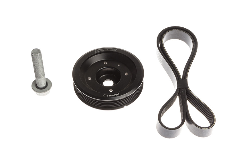 Alternative view of CTS Turbo B8/B8.5 Audi A4/A5/AllRoad 1.8T/2.0T TFSI Lightweight Crank Pulley Kit
