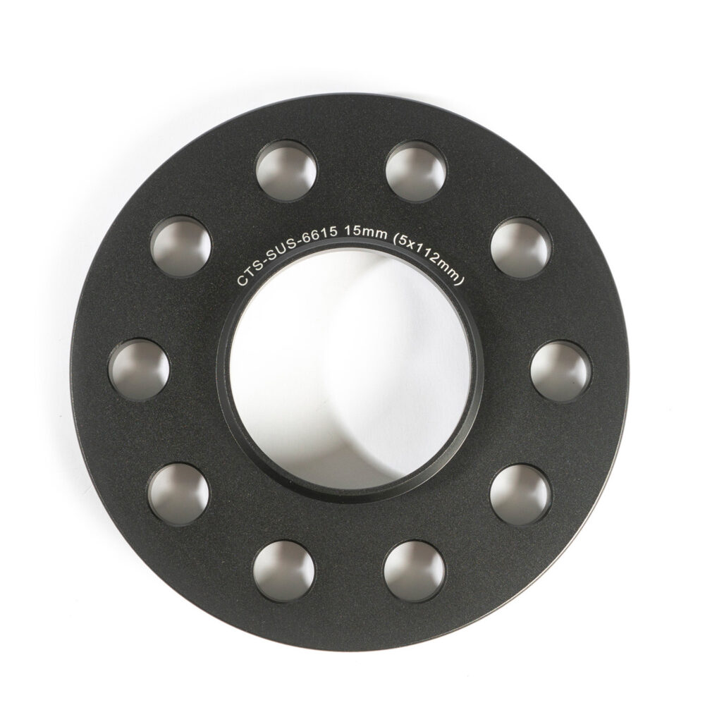 CTS Turbo Hubcentric Wheel Spacers (with Lip) +15mm | 5×112 CB 66.6 – AUDI - Image 2