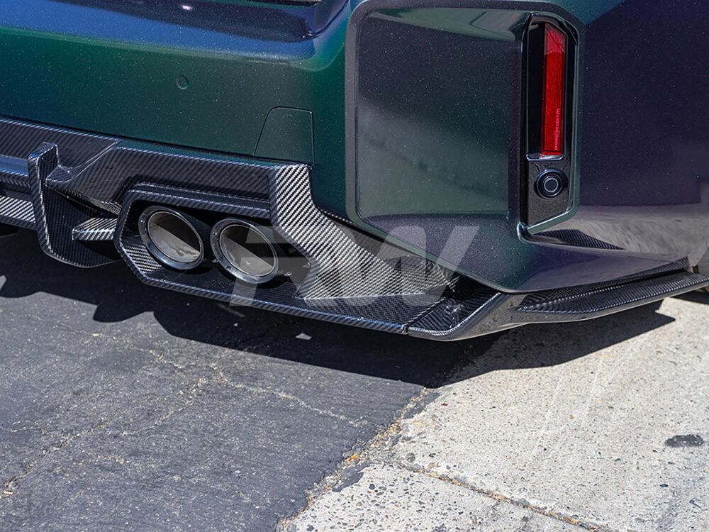 RW Carbon BMW G87 M2 DTM Carbon Fiber Rear Diffuser - Image 5
