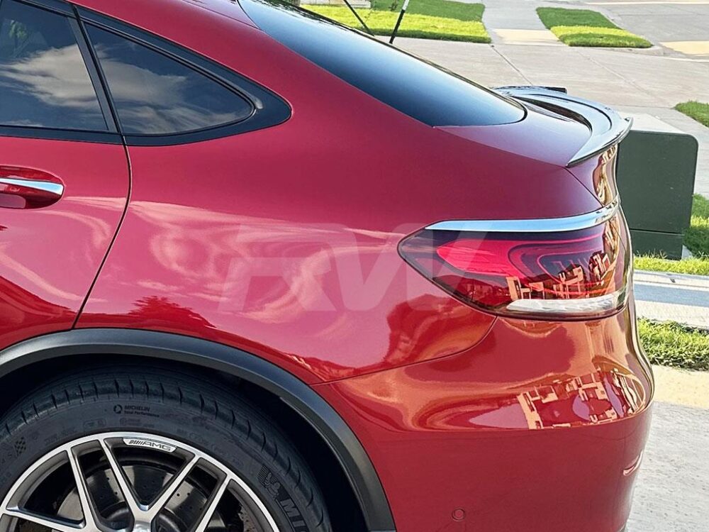 RW Carbon Mercedes GLC Coupe Carbon Fiber Trunk Spoiler - Image 2