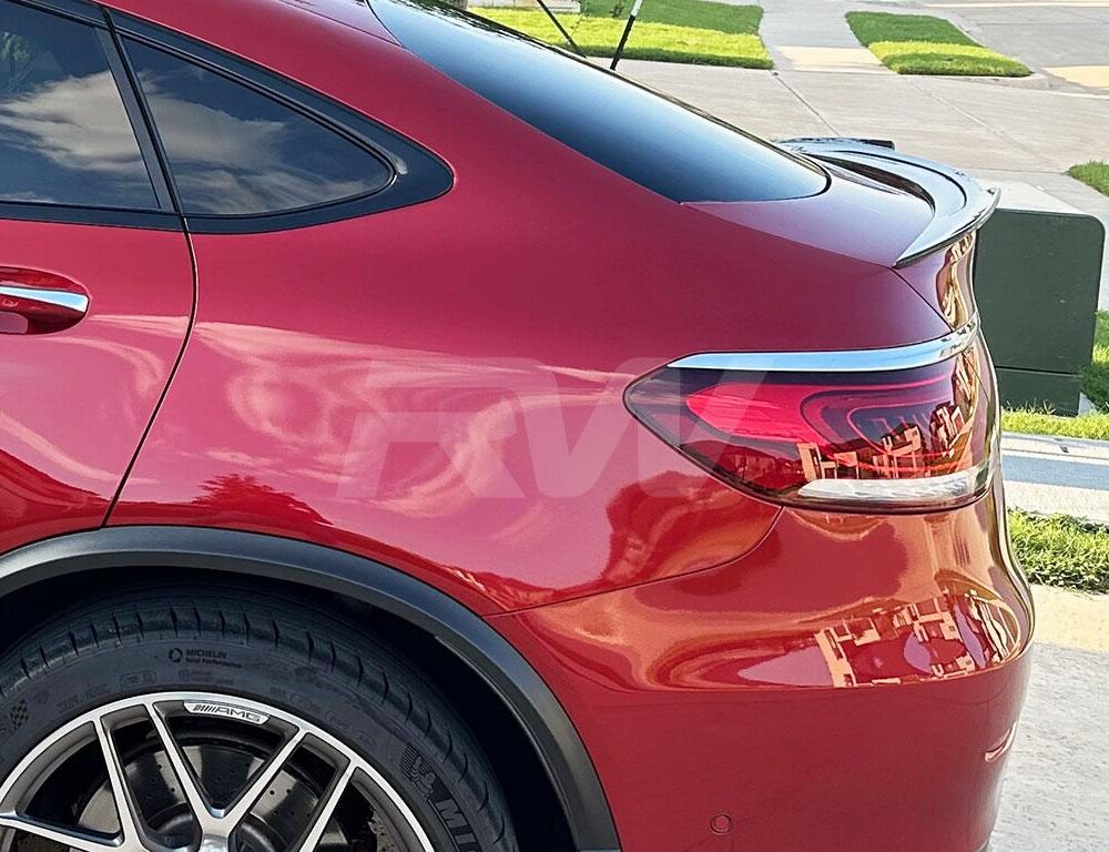 Alternative view of RW Carbon Mercedes GLC Coupe Carbon Fiber Trunk Spoiler