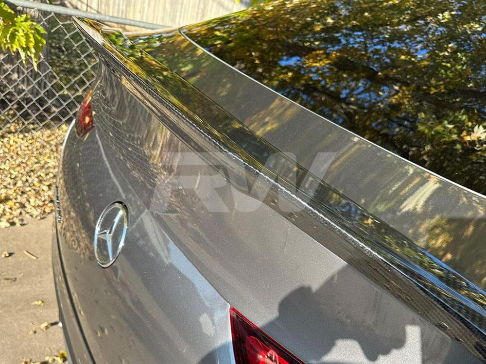RW Carbon Mercedes W167 GLE Coupe Carbon Fiber Trunk Spoiler - Image 6