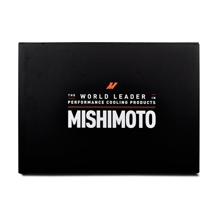 Alternative view of Mishimoto 14.9" x 28.3" Single Pass 2-Row Race Aluminum Radiator