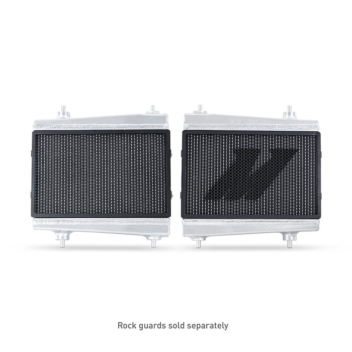 Alternative view of Mishimoto Performance Auxiliary Radiators, fits BMW G8X M2/M3/M4 2021+