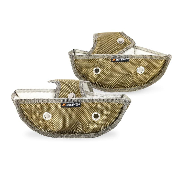 Alternative view of Mishimoto Titanium Turbo Blanket, Fits BMW N54 2007-2011