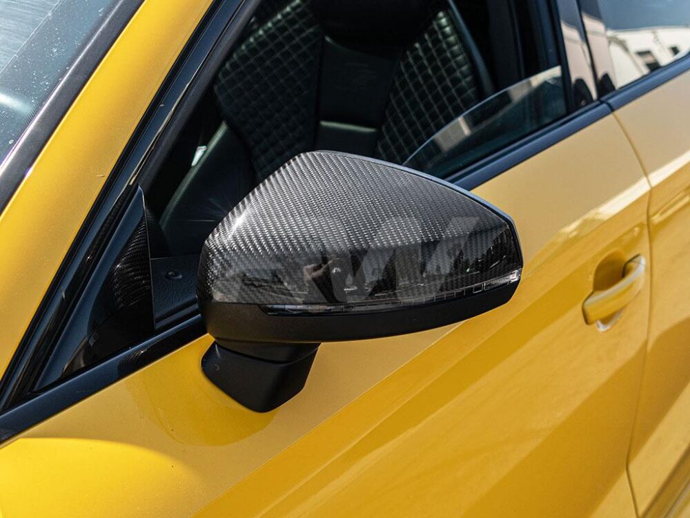 RW Carbon Audi 8V A3 S3 RS3 CF Mirror Cap Replacements