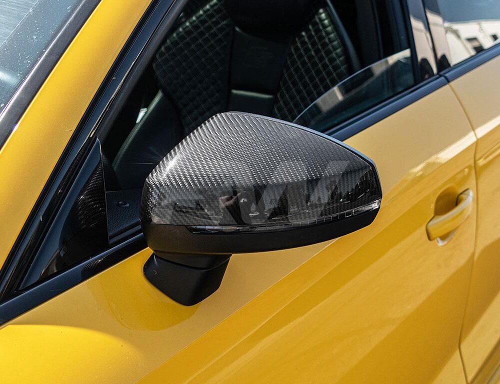 RW Carbon Audi 8V A3 S3 RS3 CF Mirror Cap Replacements
