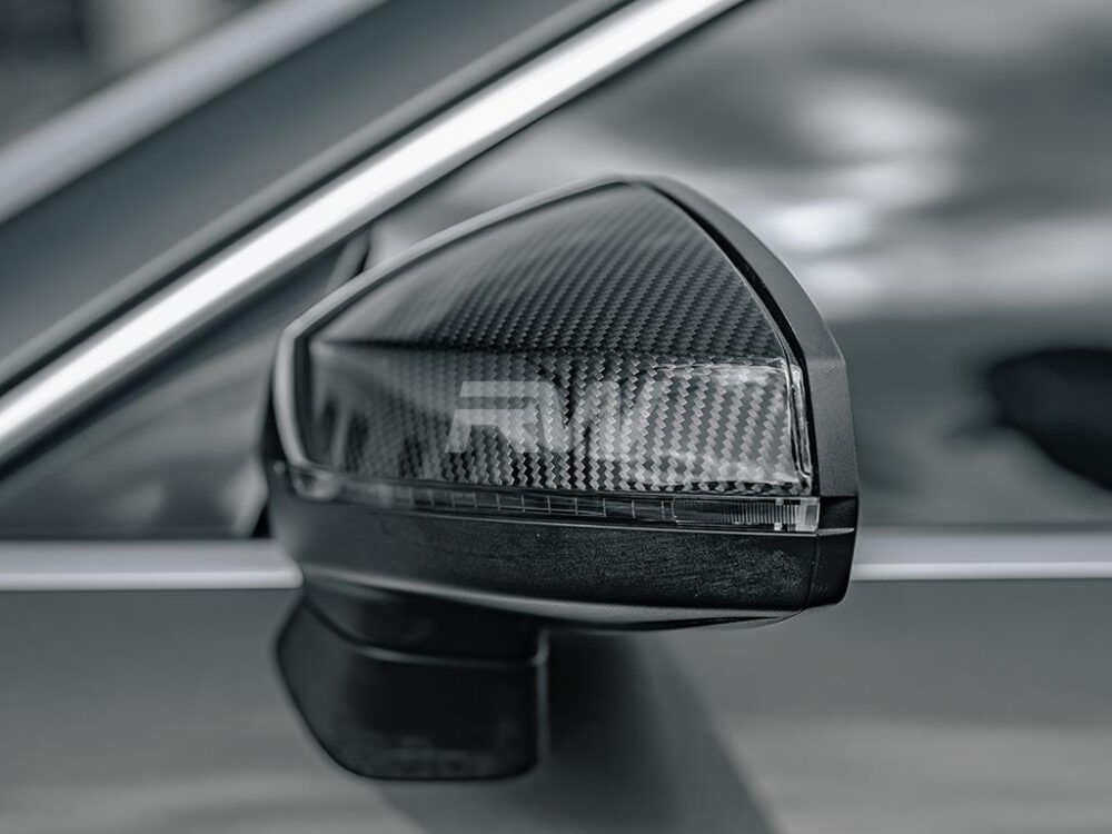 RW Carbon Audi 8V A3 S3 RS3 CF Mirror Cap Replacements - Image 5