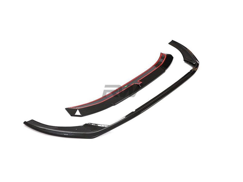 RW Carbon Audi A5 S-Line S5 Carbon Fiber Front Lip Spoiler - Image 8