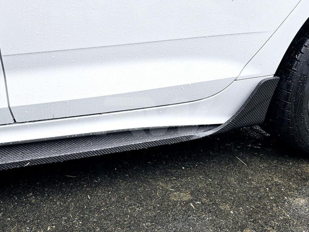 RW Carbon Audi A5 S-Line S5 Facelift CF Side Skirt Extensions - Image 3