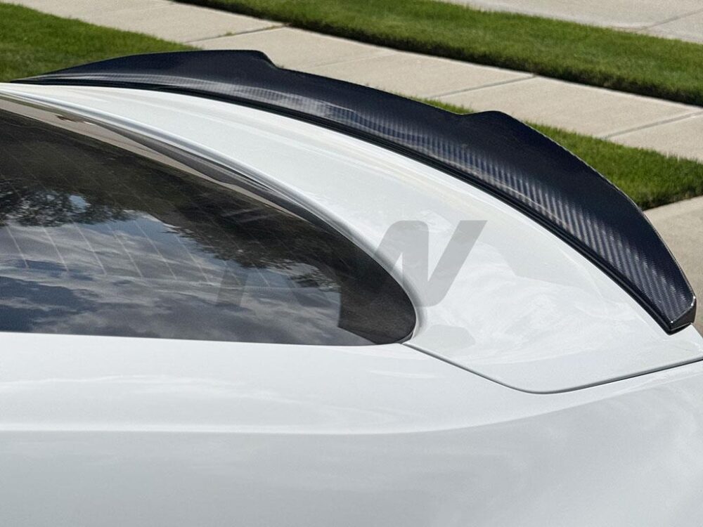 RW Carbon Audi B9 A5/S5/RS5 Coupe GTX Carbon Fiber Trunk Spoiler - Image 3