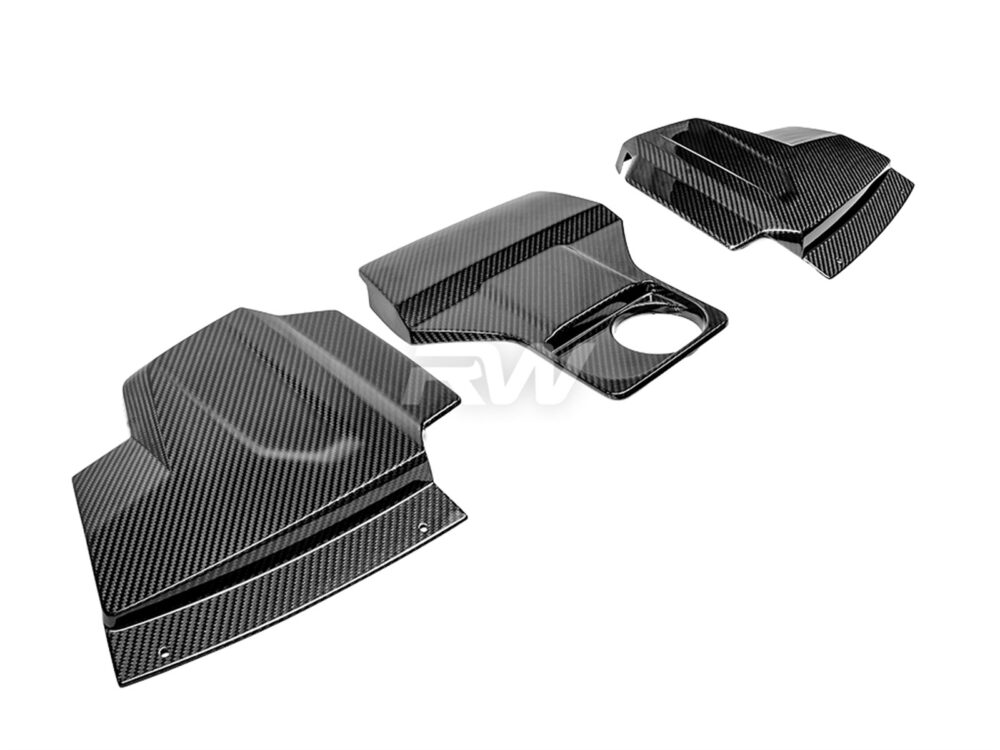 RW Carbon Audi R8 4S Carbon Fiber Engine Bay Trim - Image 2
