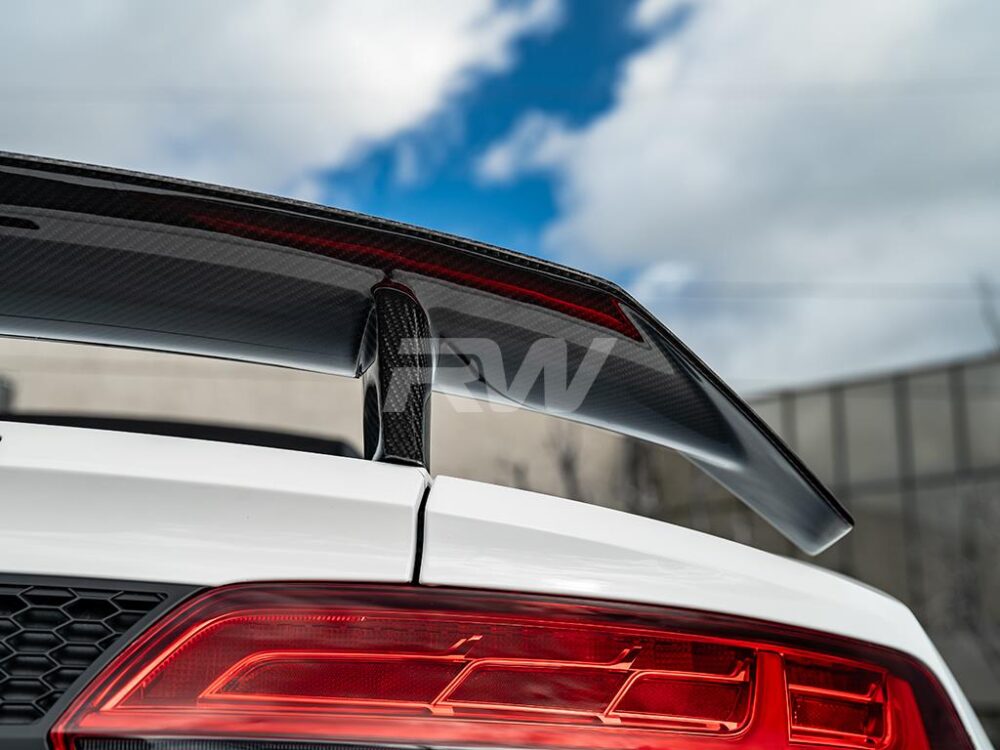 RW Carbon Audi R8 4S Carbon Fiber Rear Wing - Image 4