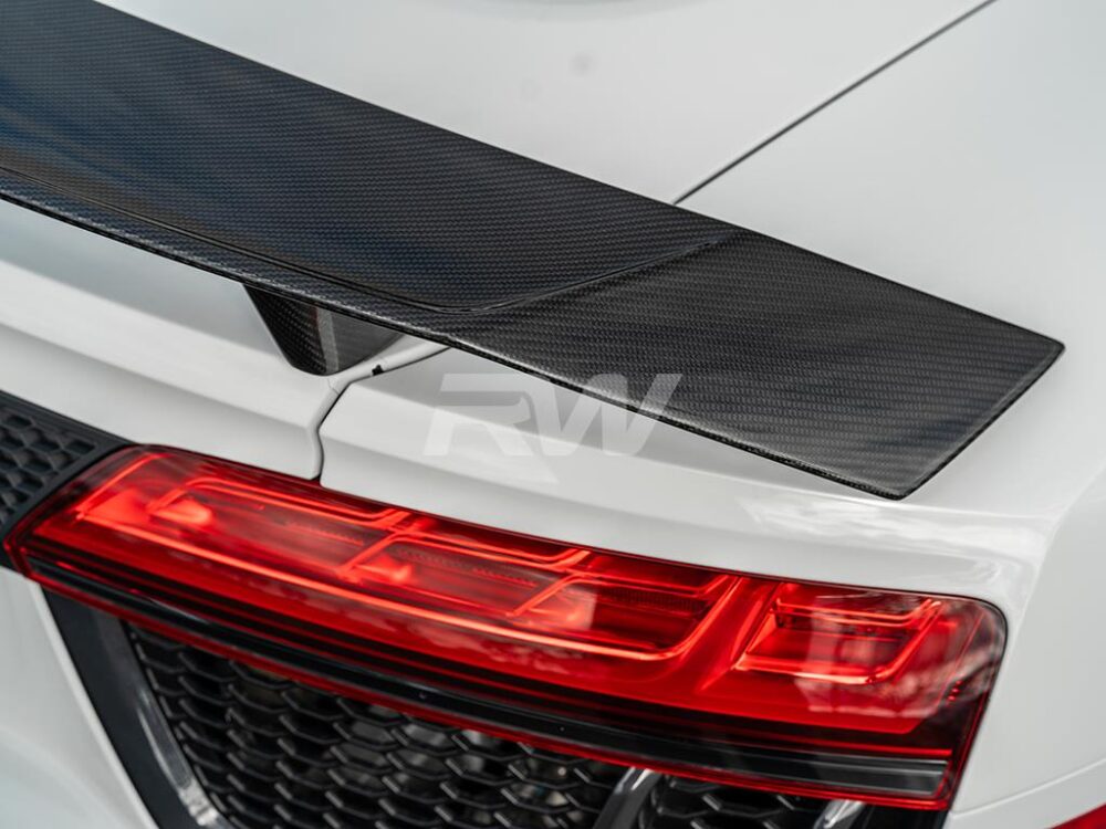 RW Carbon Audi R8 4S Carbon Fiber Rear Wing - Image 6