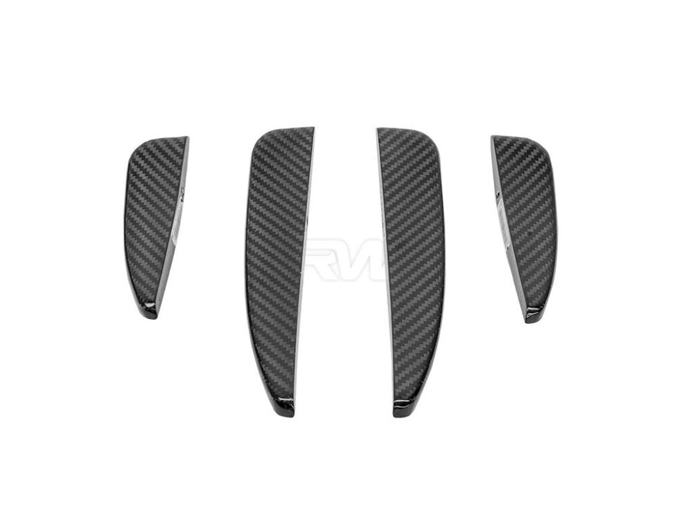 RW Carbon Audi R8 4S DTM Carbon Fiber Front Canards - Image 3