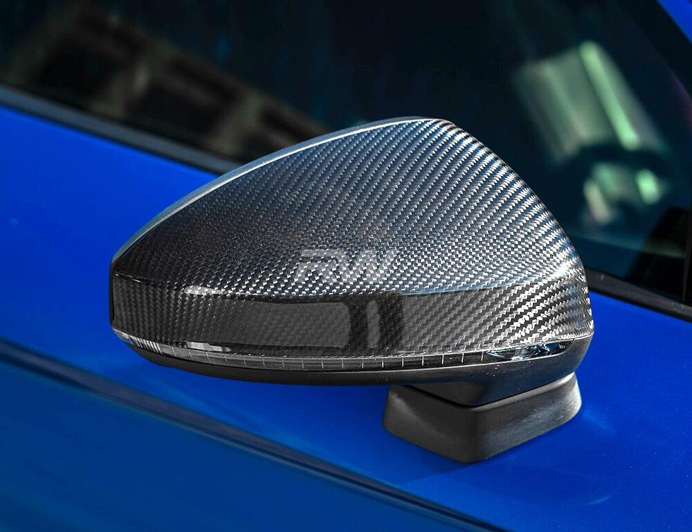 RW Carbon Audi R8 4S Dry Carbon Fiber Mirror Caps