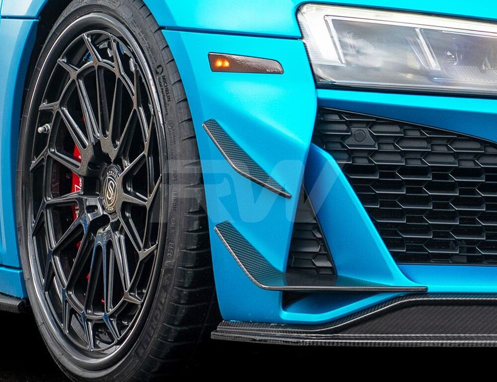 RW Carbon Audi R8 4S Facelift Carbon Fiber Front Canards 2019+