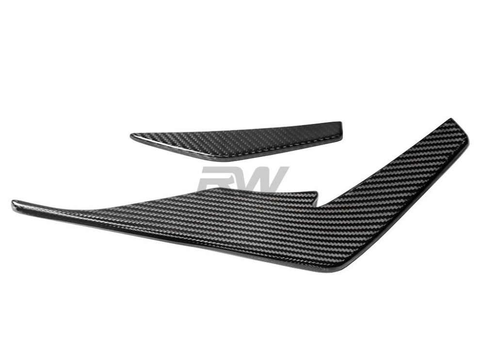 RW Carbon Audi R8 4S Facelift Carbon Fiber Front Canards 2019+ - Image 9