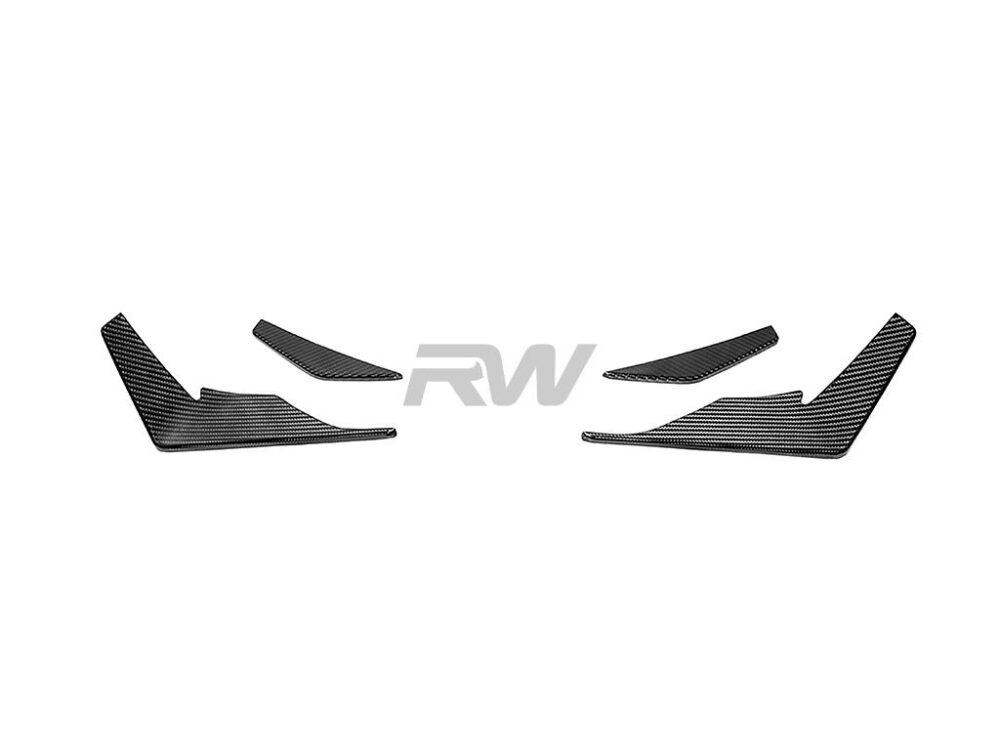 RW Carbon Audi R8 4S Facelift Carbon Fiber Front Canards 2019+ - Image 8