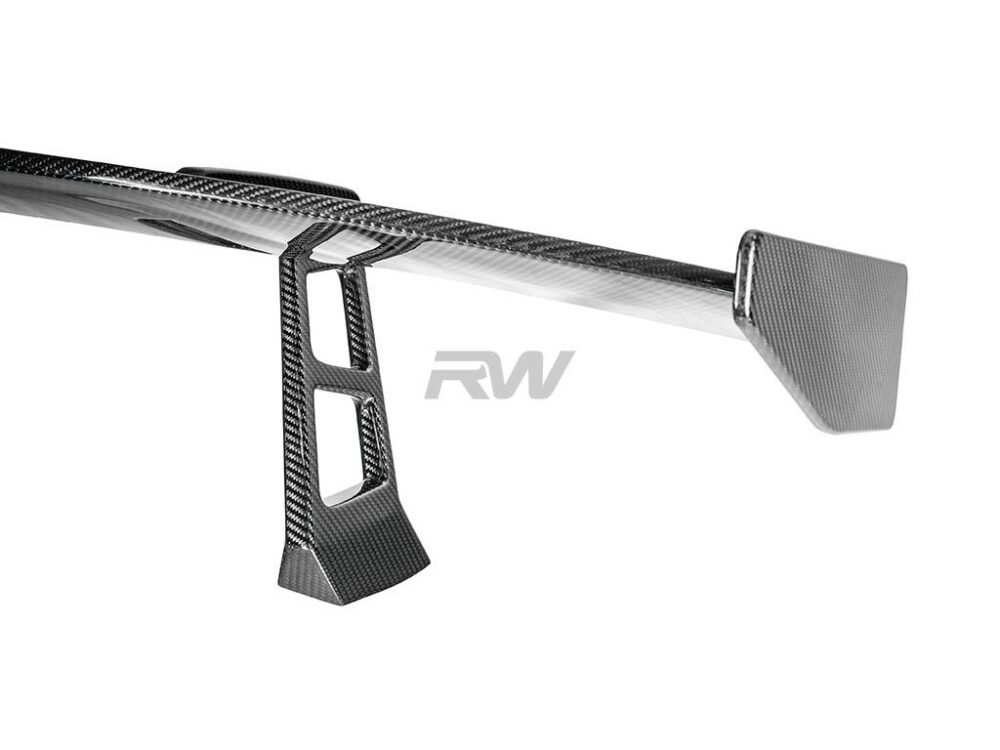 RW Carbon Audi R8 4S Facelift Carbon Fiber Rear Wing 2019+ - Image 9