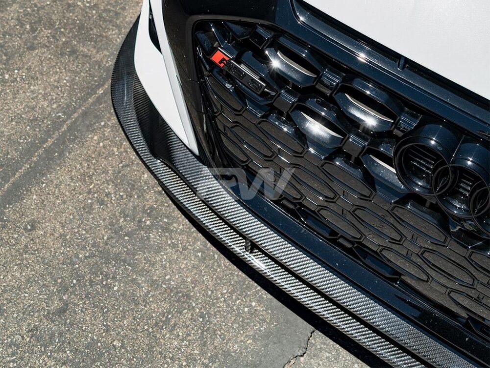 RW Carbon Audi RS3 8Y Carbon Fiber Front Lip Spoiler - Image 15