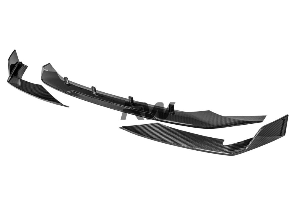 RW Carbon Audi RS6 RS7 C8 Carbon Fiber Front Lip - Image 5