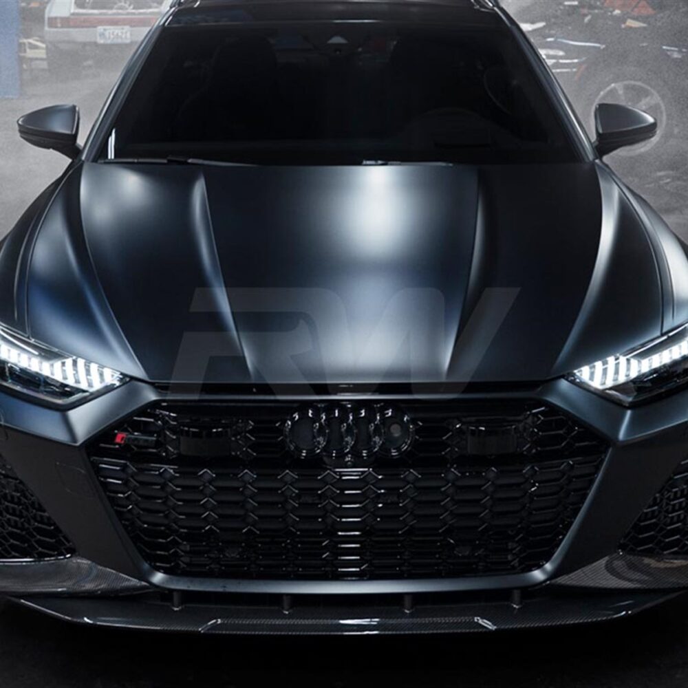 Alternative view of RW Carbon Audi RS6 RS7 C8 Carbon Fiber Front Lip
