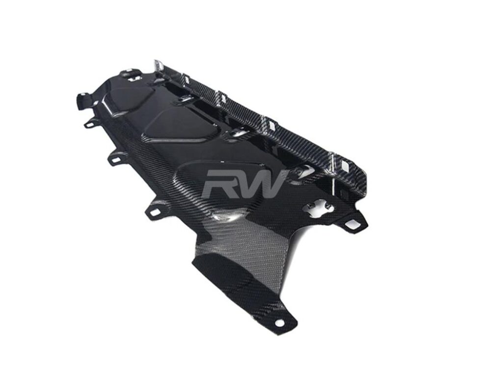 RW Carbon BMW Carbon Fiber Engine Bay Cooling Shroud - Image 6