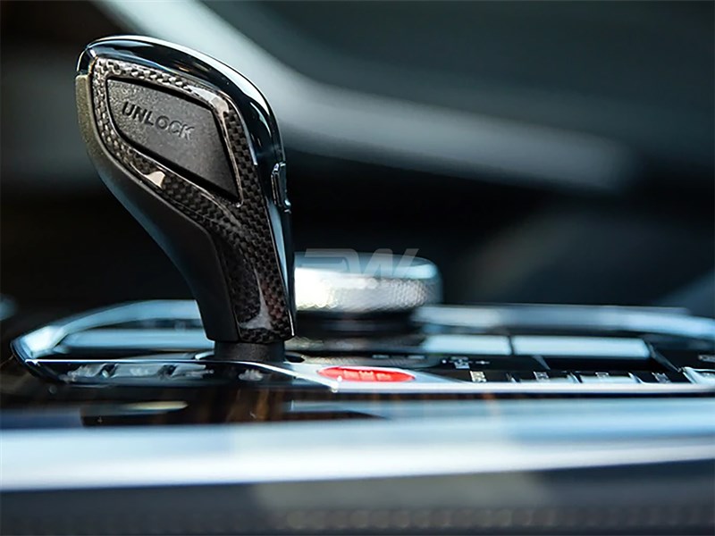 RW Carbon BMW Carbon Fiber Gear Selector Side Trims