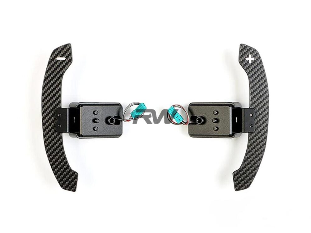 RW Carbon BMW Carbon Fiber Magnetic Corsa Paddle Shifters - Image 7