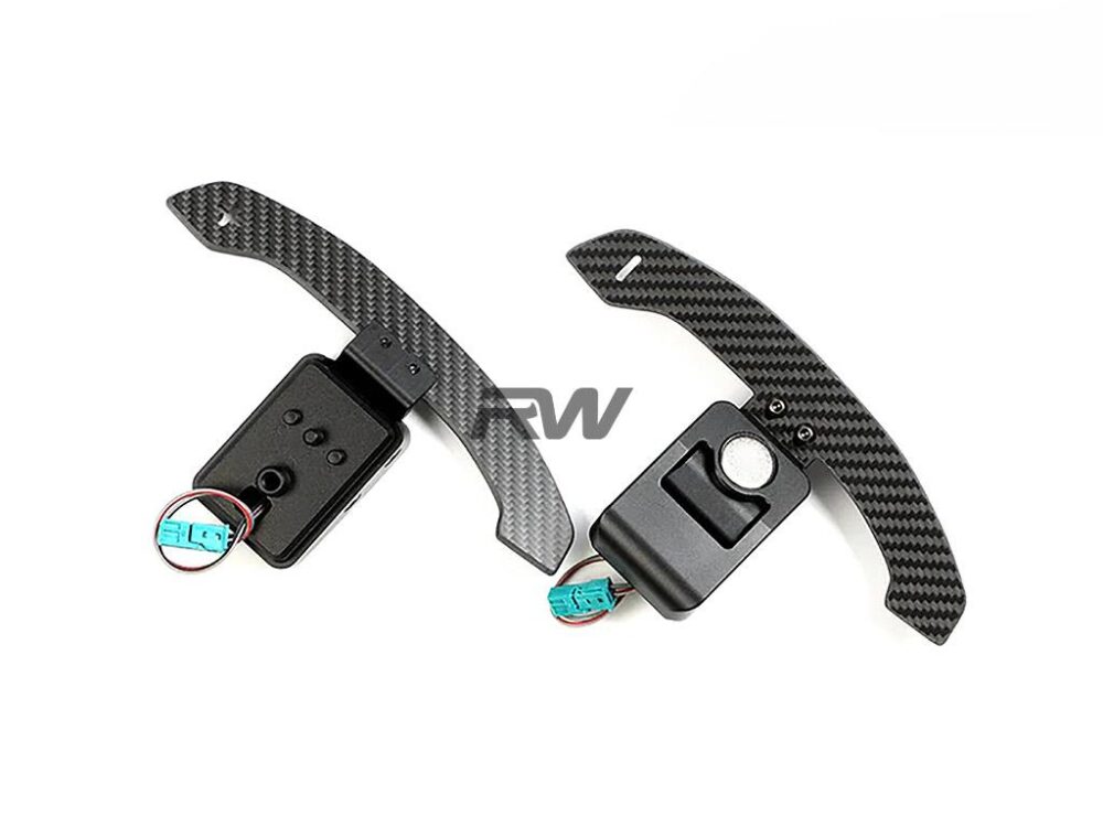 RW Carbon BMW Carbon Fiber Magnetic Corsa Paddle Shifters - Image 8