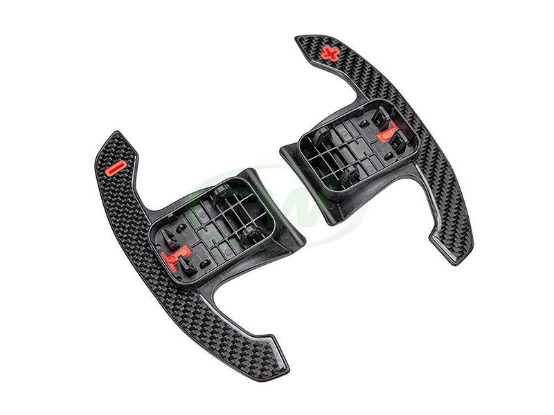 Alternative view of RW Carbon BMW Carbon Fiber Pole Position Paddle Shifters