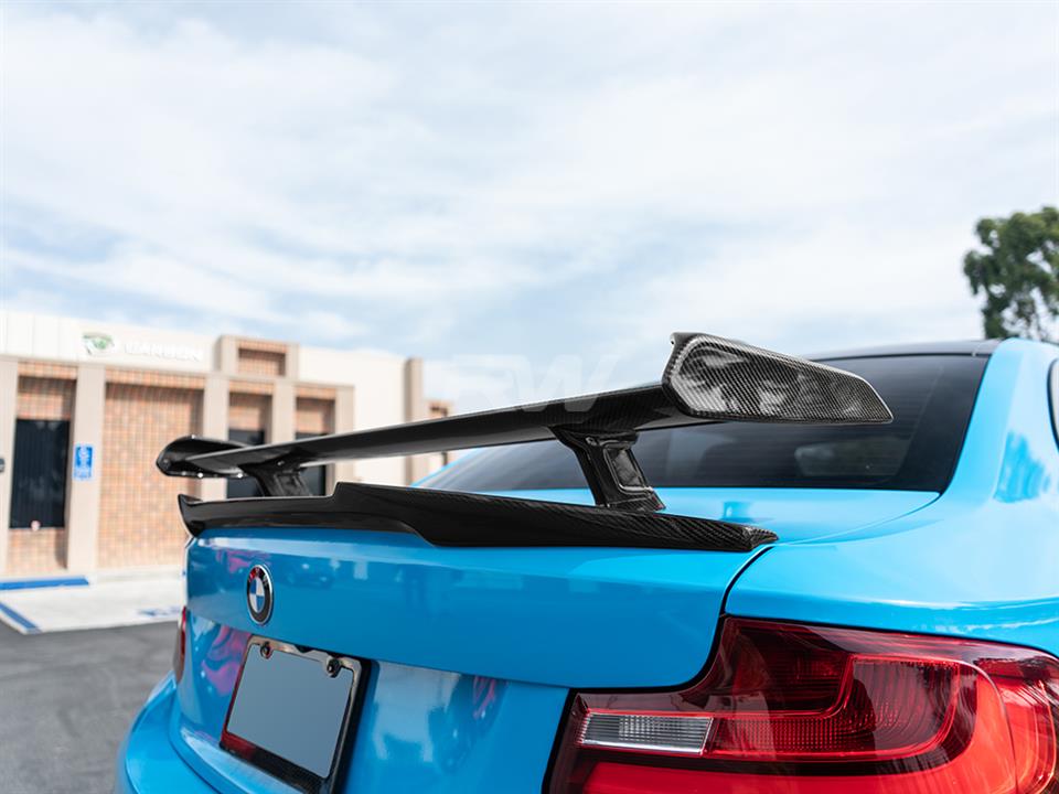 Alternative view of RW Carbon BMW DTM Carbon Fiber Rear Wing